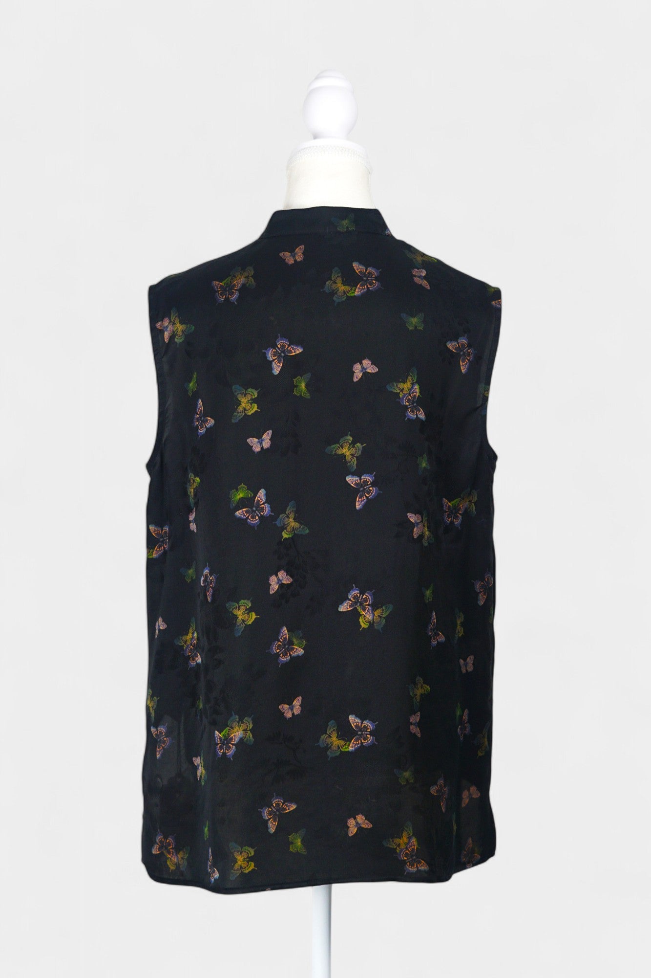 Handmade Gambiered Guangdong Gauze Silk Vest | Neo-Chinese Style