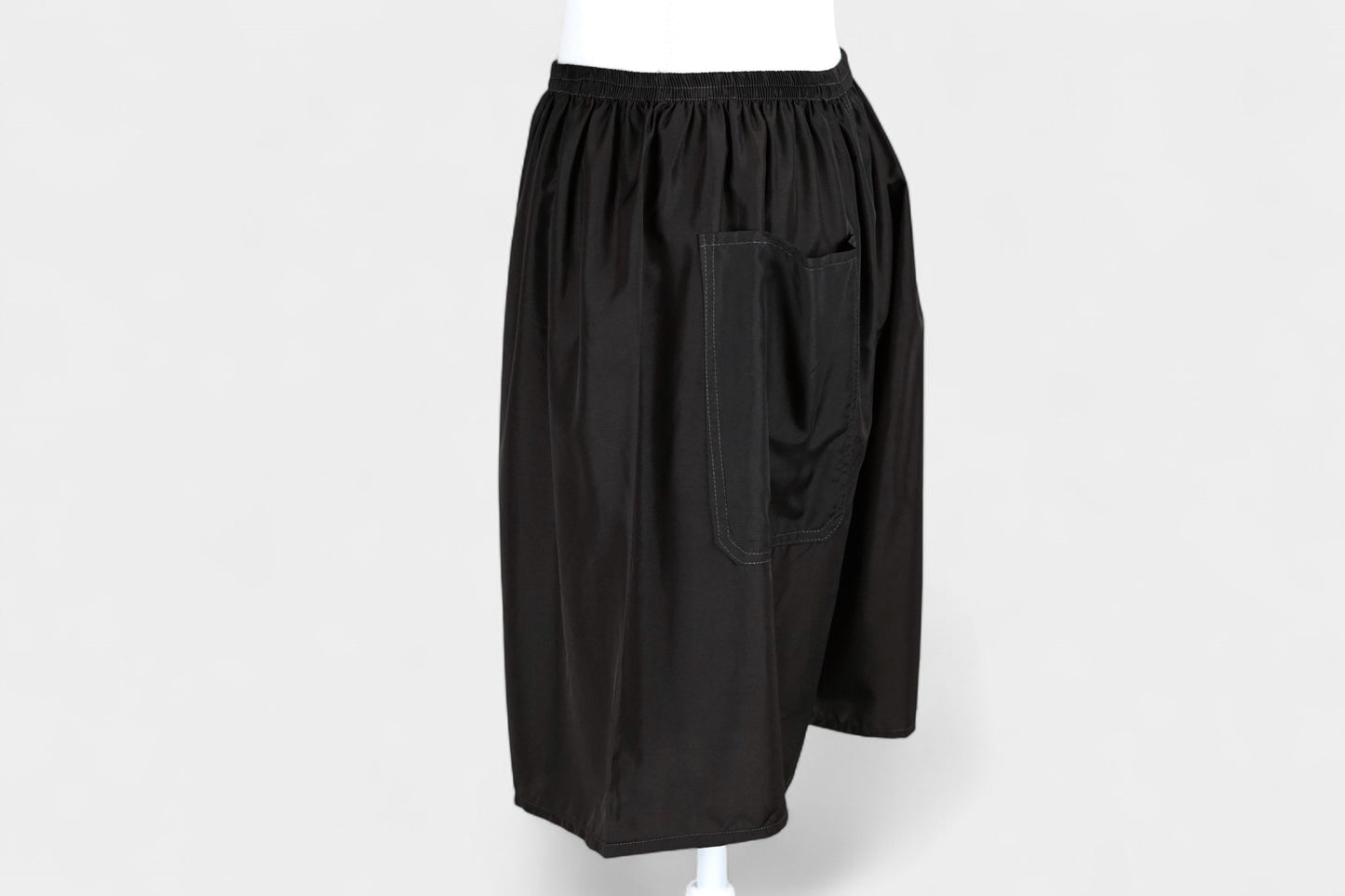 Mulberry Silk Shorts | Luxury Black Lounge & Day Wear