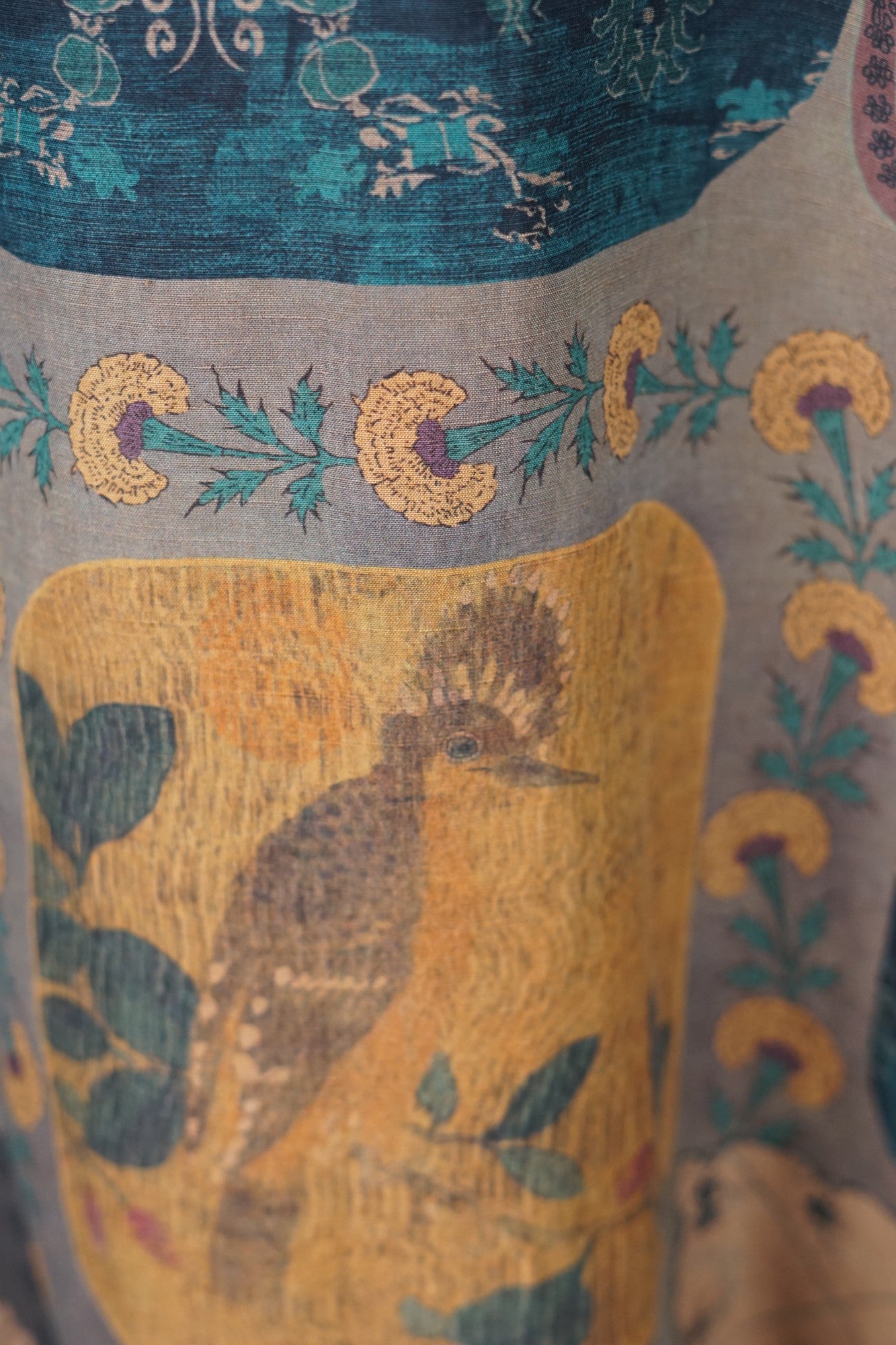 Handcrafted Gambiered Guangdong Gauze Silk Shirt