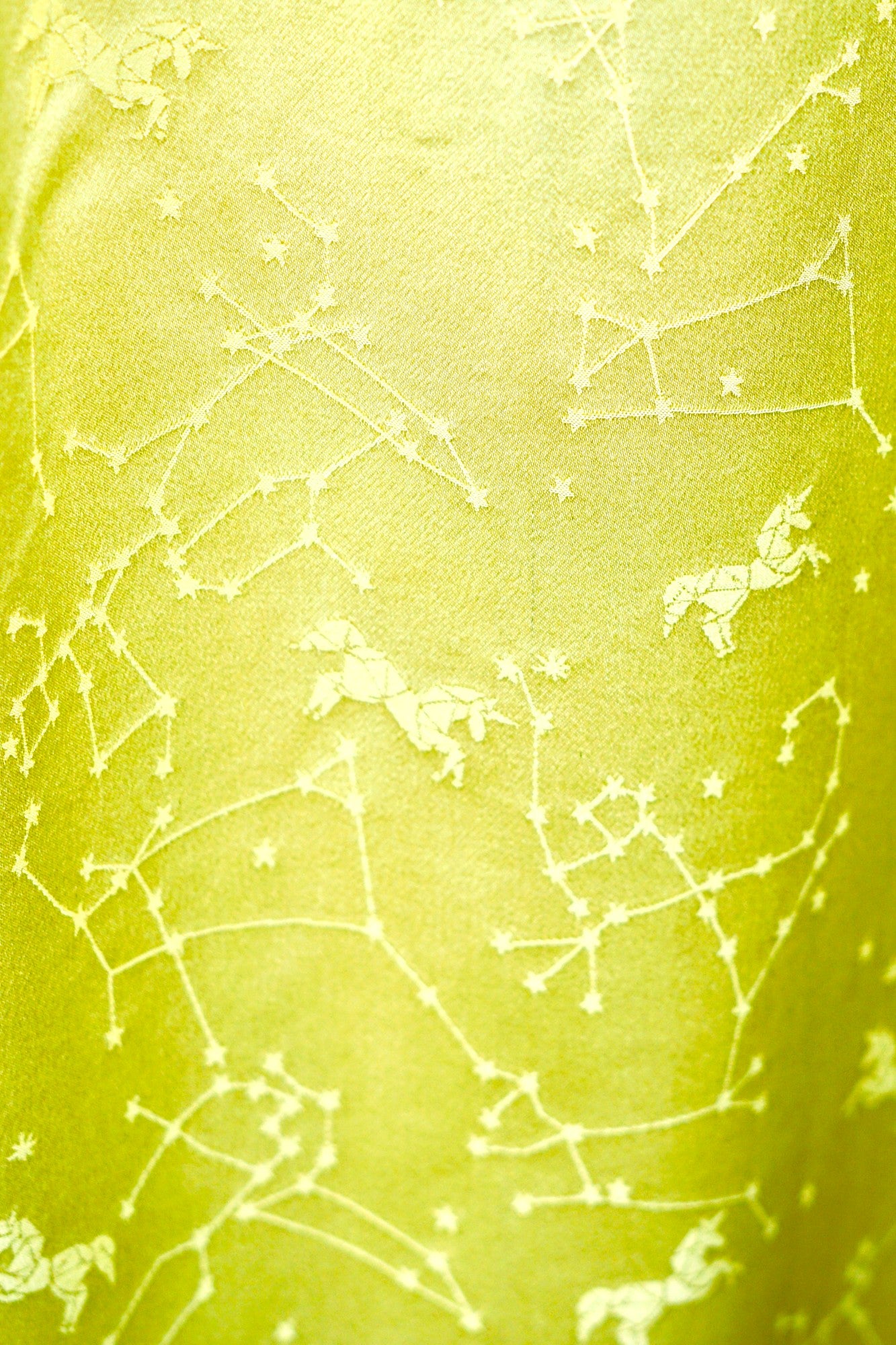 Silk Unicorn Constellation Shirt | Unique Celestial Print Shirt