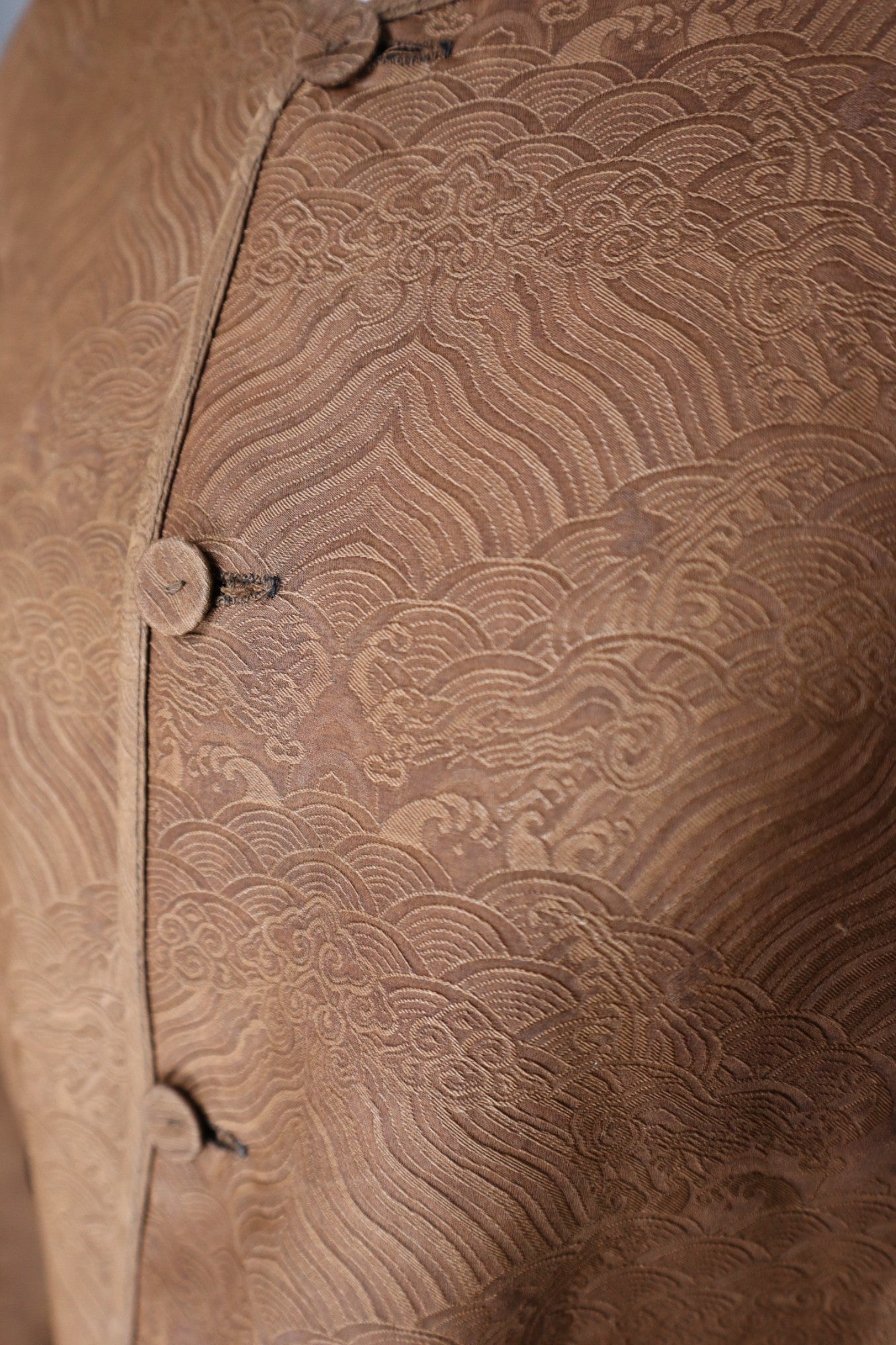 Reversible Gambiered Guangdong Gauze Silk Jacket | Two Looks in One