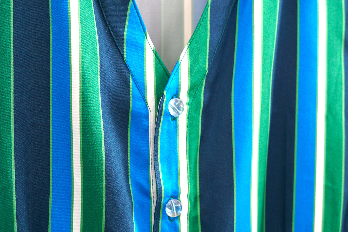 Handcrafted Striped Silk Vest | 100% Mulberry Silk Sleeveless Top