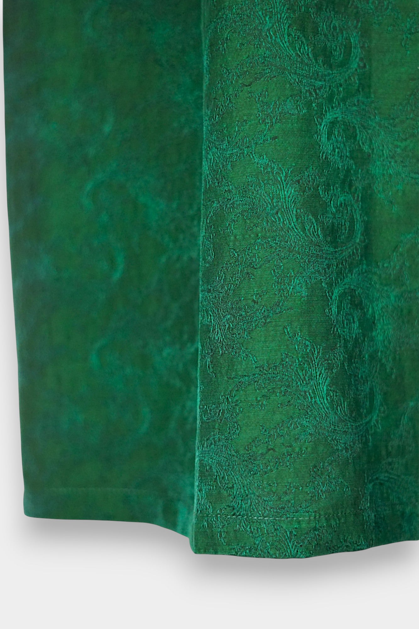 Handmade Jacquard Gambiered Guangdong Gauze Silk Blouse