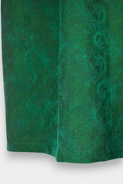 Handmade Jacquard Gambiered Guangdong Gauze Silk Blouse