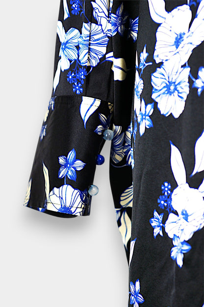 Handmade Mulberry Silk Blouse | Neo-Chinese Style