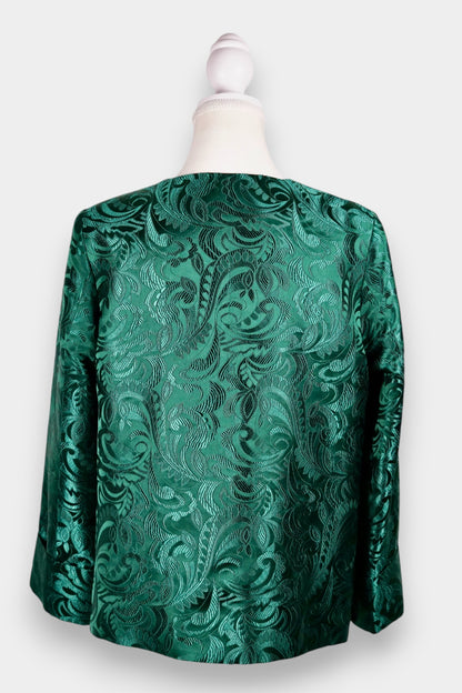 Song Dynasty Brocade Silk Knot Button Jacket