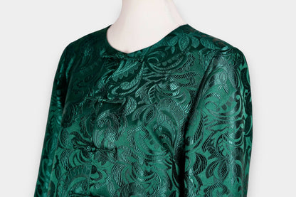 Song Dynasty Brocade Silk Knot Button Jacket
