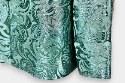 Song Dynasty Brocade Silk Knot Button Jacket