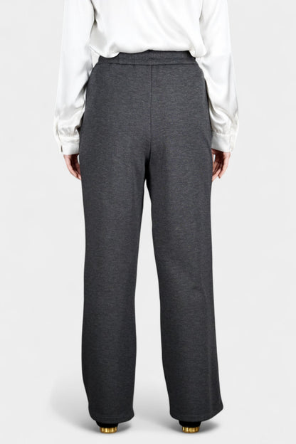 Tussah Silk Relaxed Straight Pant
