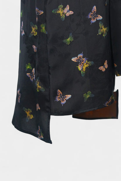 Handmade Gambiered Guangdong Gauze Silk Vest | Neo-Chinese Style