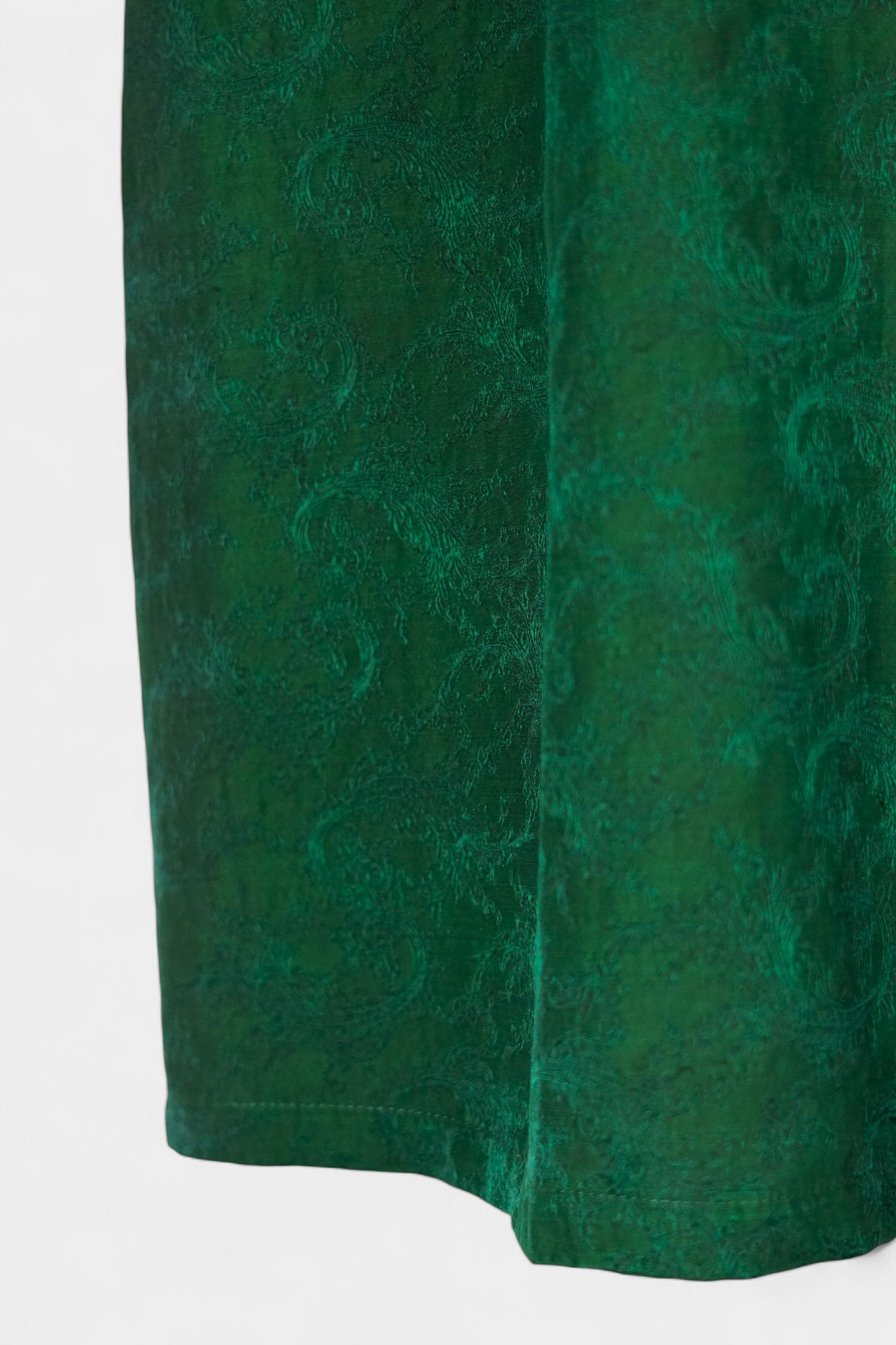 Handmade Jacquard Gambiered Guangdong Gauze Silk Blouse