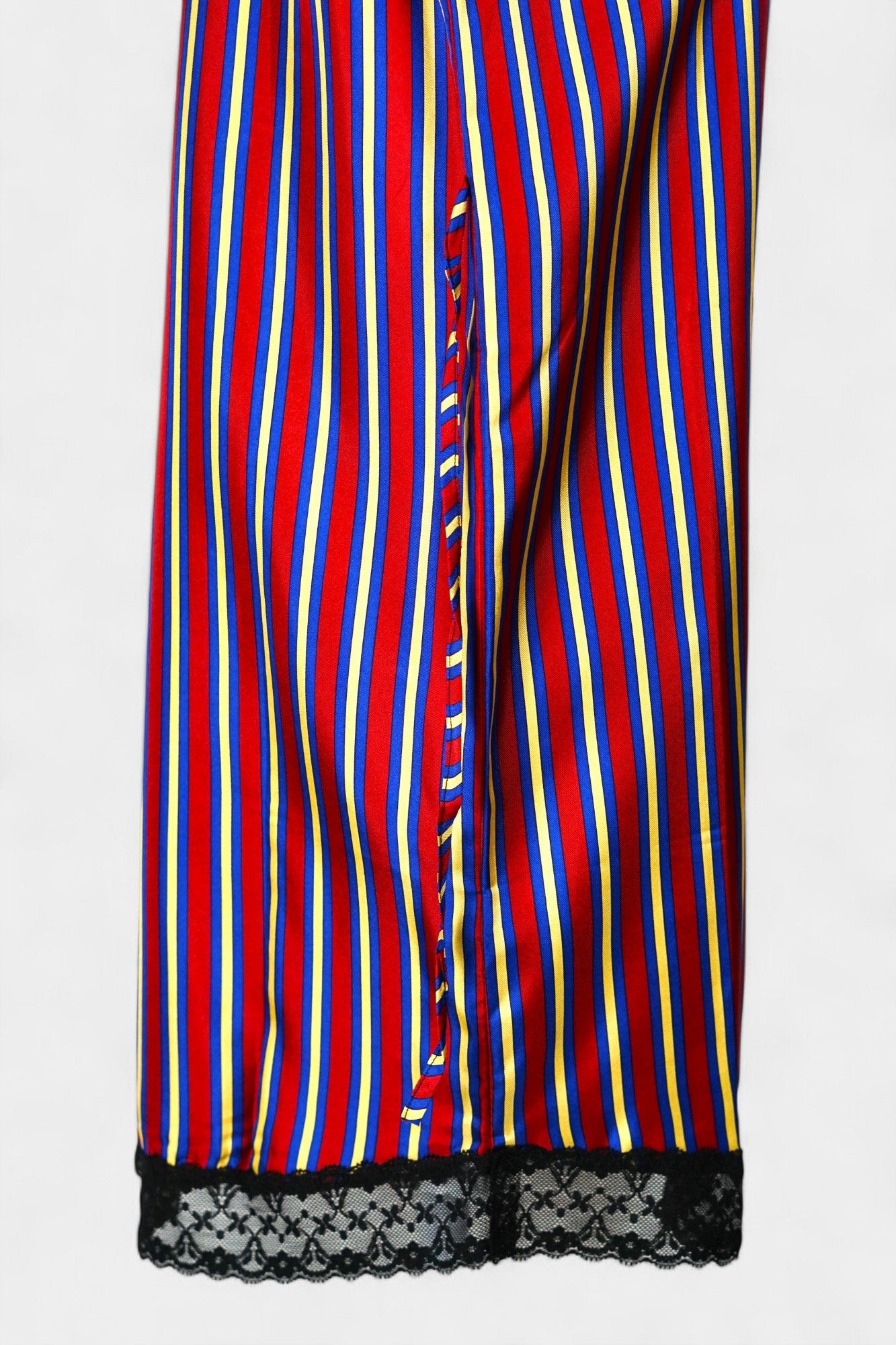 Pure Mulberry Silk Striped Sleeveless Dress