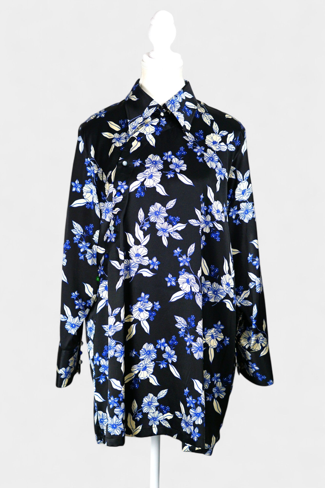 Handmade Mulberry Silk Blouse | Neo-Chinese Style