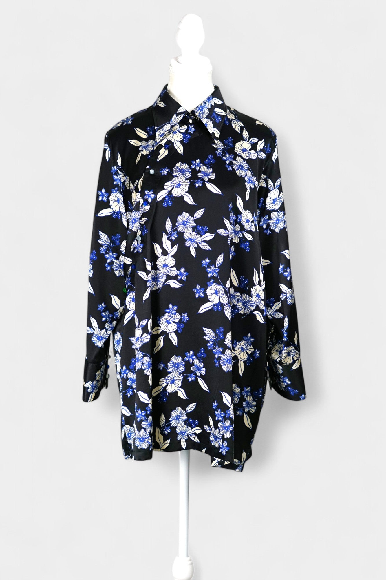 Handmade Mulberry Silk Blouse | Neo-Chinese Style