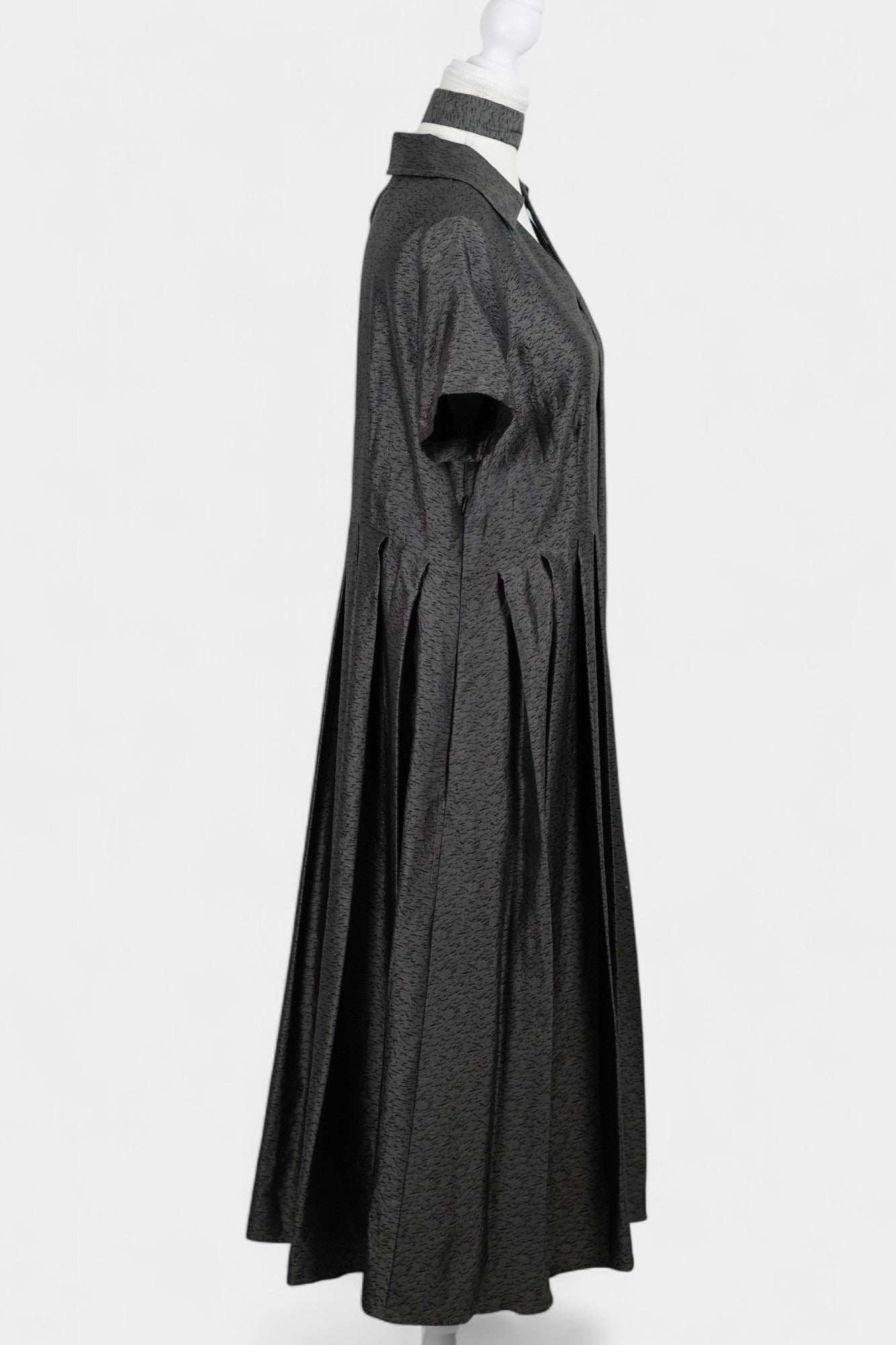 Handcrafted Dark Grey Dress | Elegant & Classic