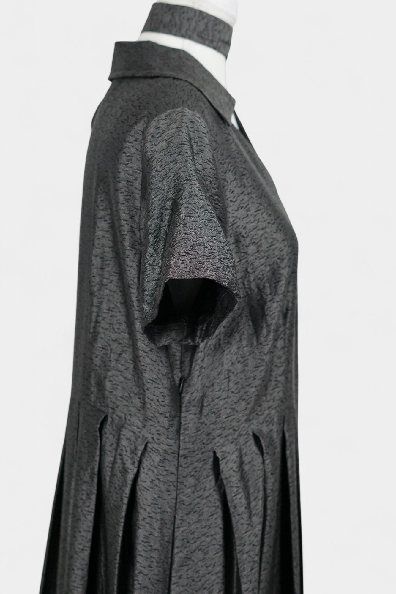 Handcrafted Dark Grey Dress | Elegant & Classic