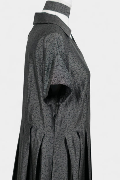 Handcrafted Dark Grey Dress | Elegant & Classic