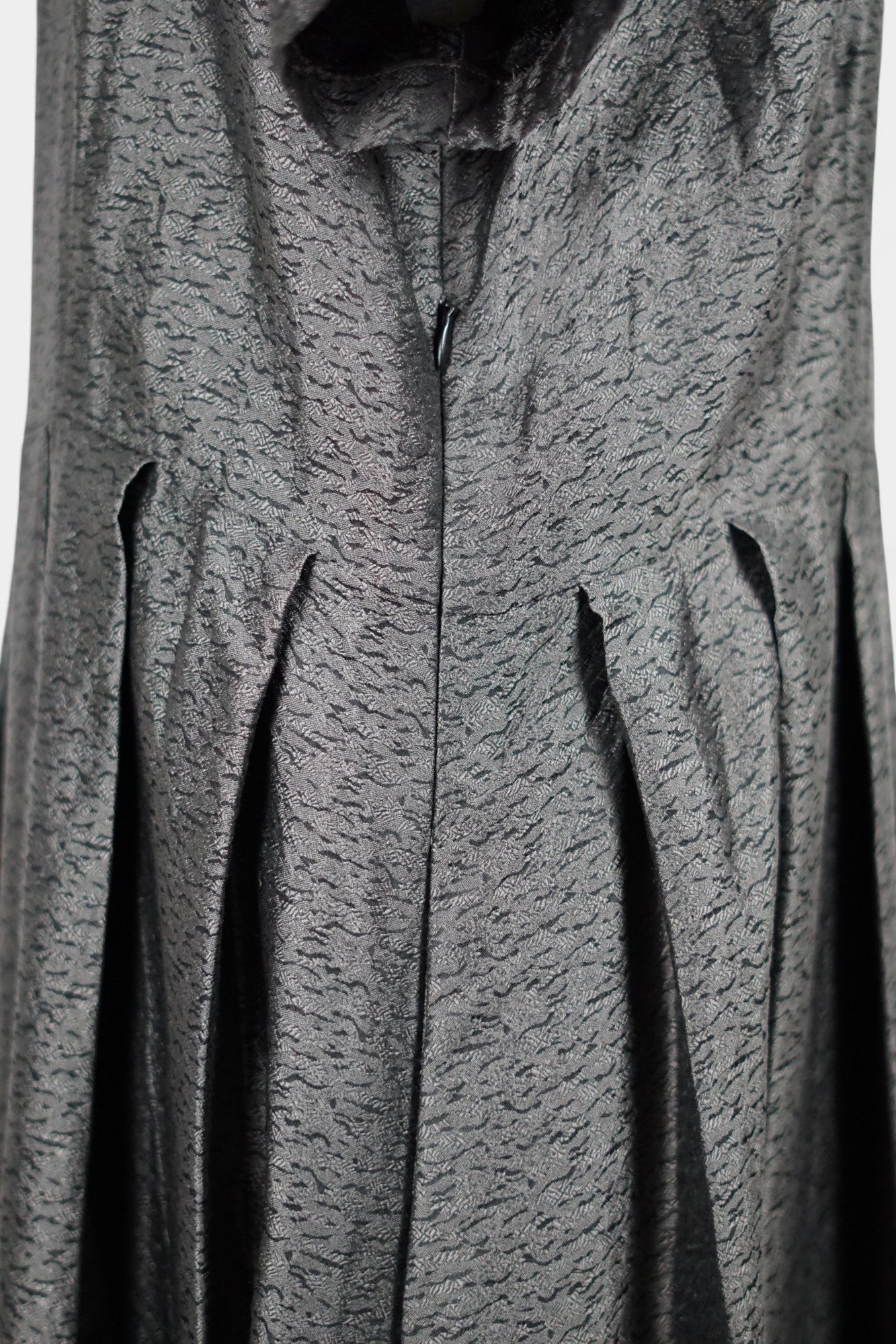 Handcrafted Dark Grey Dress | Elegant & Classic