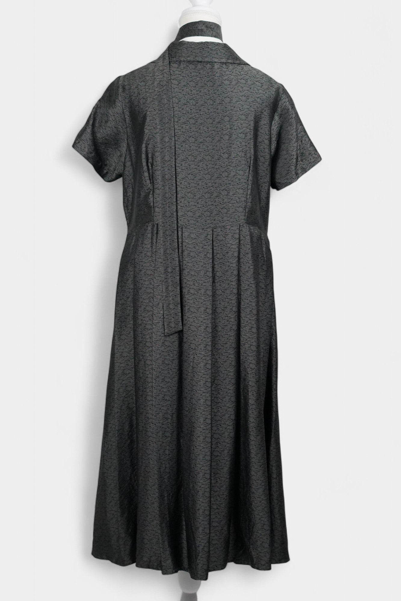 Handcrafted Dark Grey Dress | Elegant & Classic