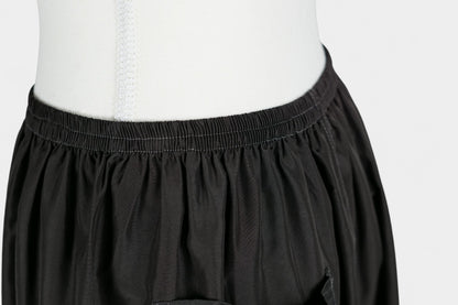 Mulberry Silk Shorts | Luxury Black Lounge & Day Wear