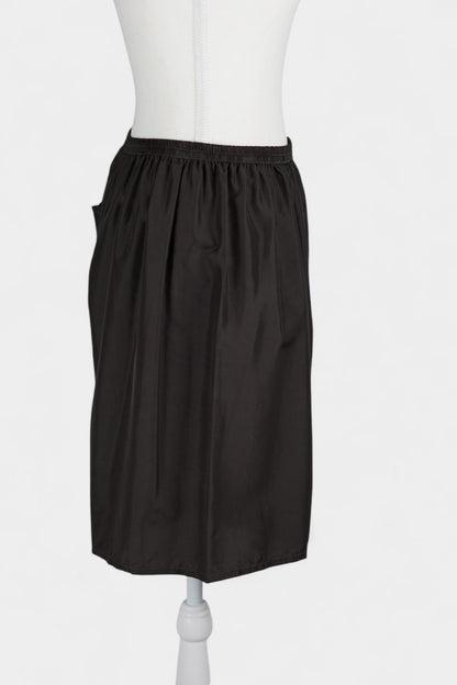 Mulberry Silk Shorts | Luxury Black Lounge & Day Wear
