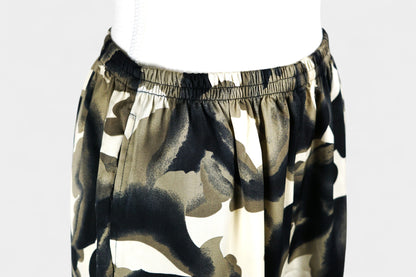 Pure Mulberry Silk Floral Print Shorts