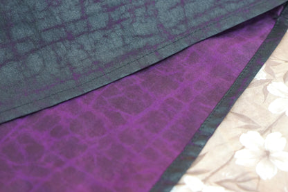 Gambiered-Guangdong-Gauze-Silk-Dress-Handmade-Natural-Dye-Luxury-detail