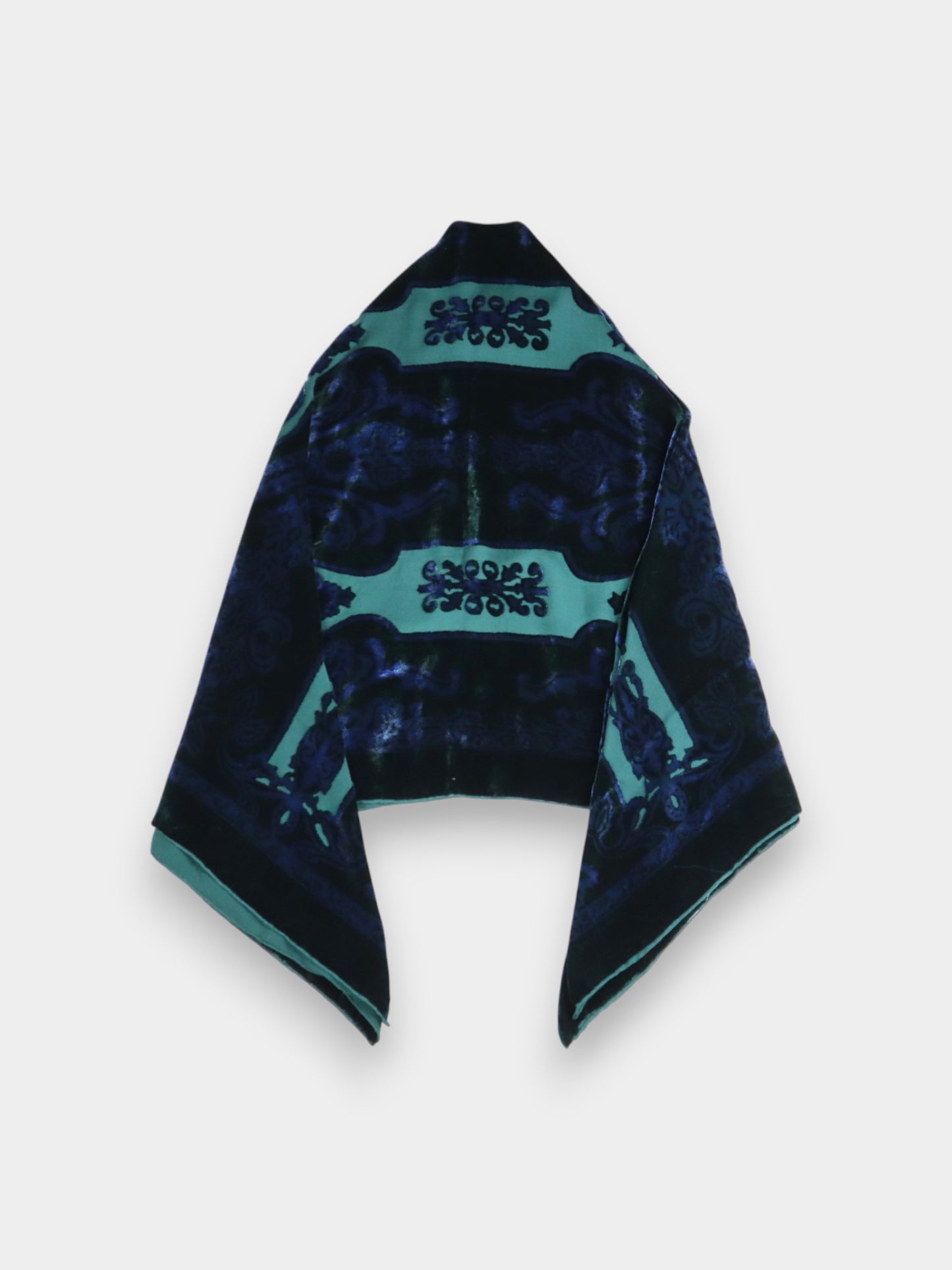 Green_Silk_Velvet_Scarf_Square