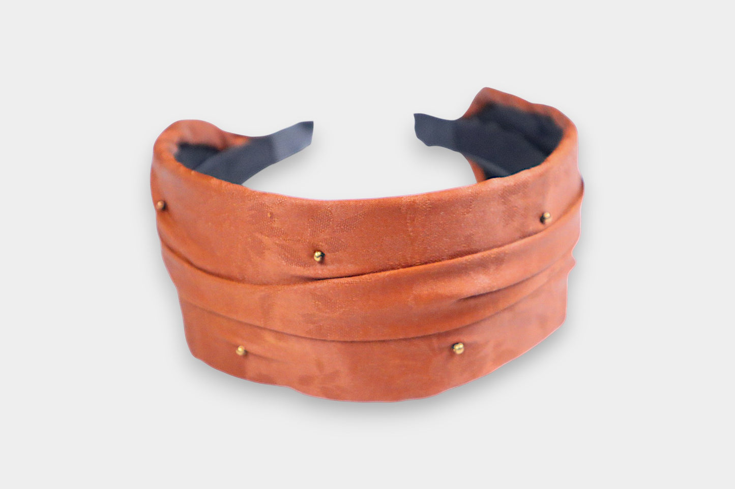 Gambiered Guangdong Gauze Silk Handmade Headband