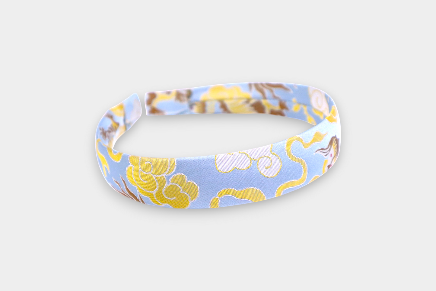 Song Dynasty Brocade Silk Handmade Headband