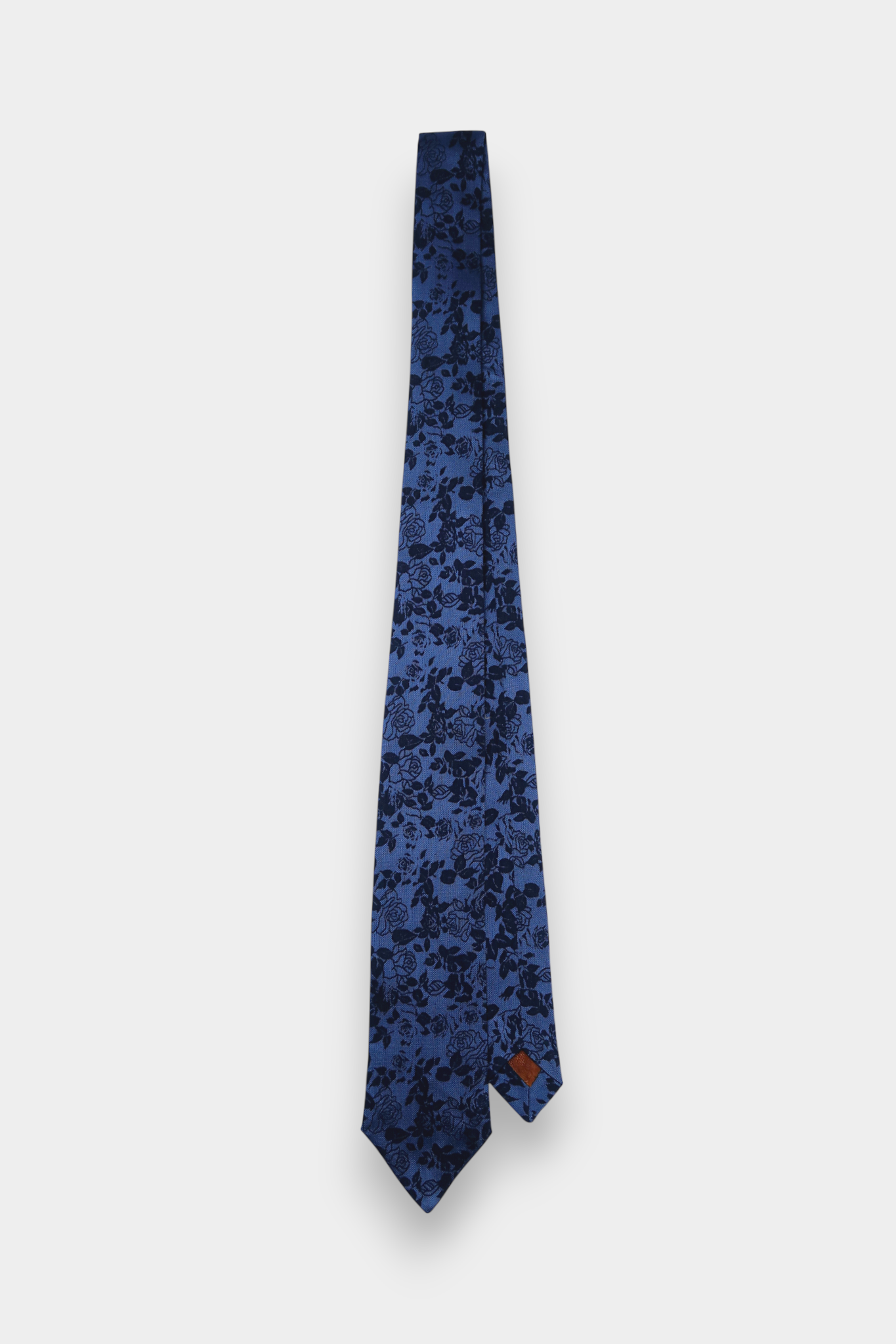 Pure Silk Woven Necktie with Repeat Geometric Pattern in Multi-Colour