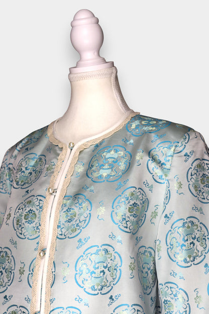Song Dynasty Brocade Silk Jacket