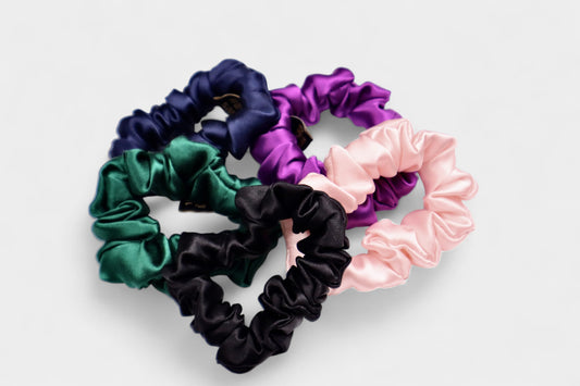 Mulberry Silk Scrunchies