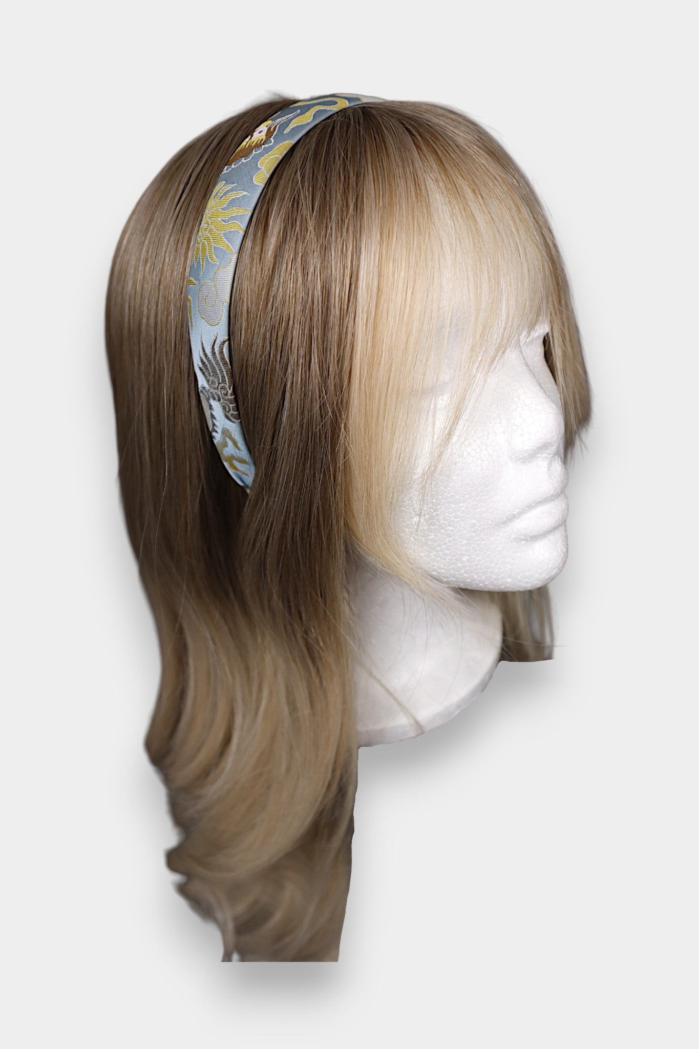 Song Dynasty Brocade Silk Handmade Headband