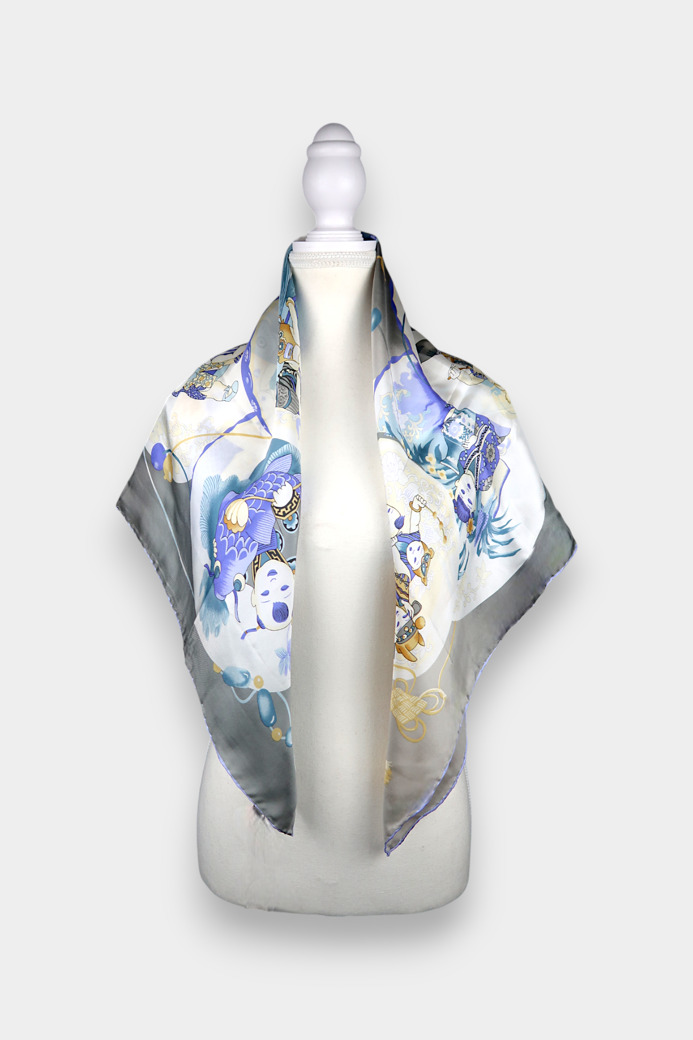 Mulberry-Silk-Scarf-Blue-White-Children-at-Play-Chinoiserie-Print
