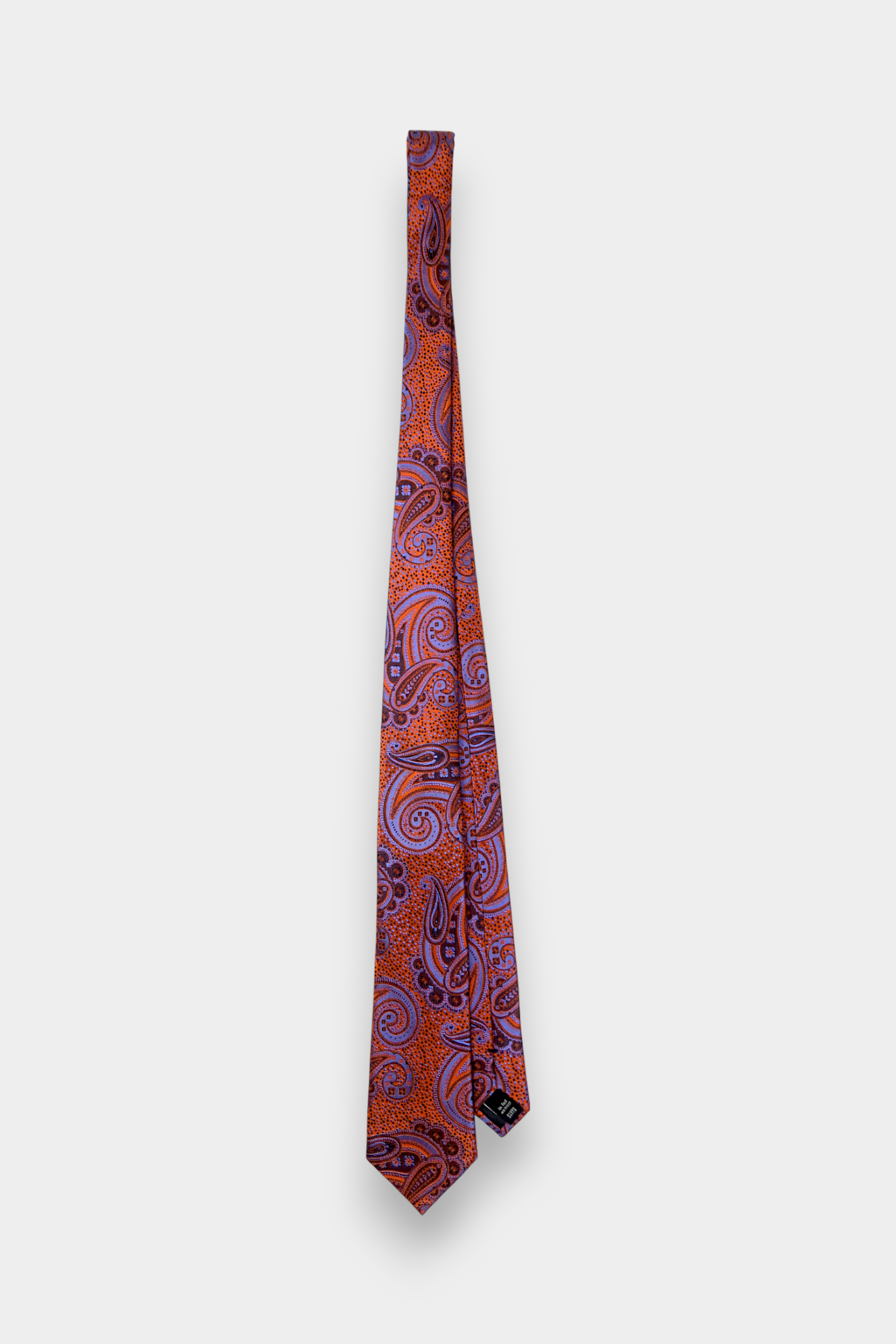 Song-Dynasty-Brocade-Silk-Classic-Tie-Burnt-Orange-Purple-Paisley