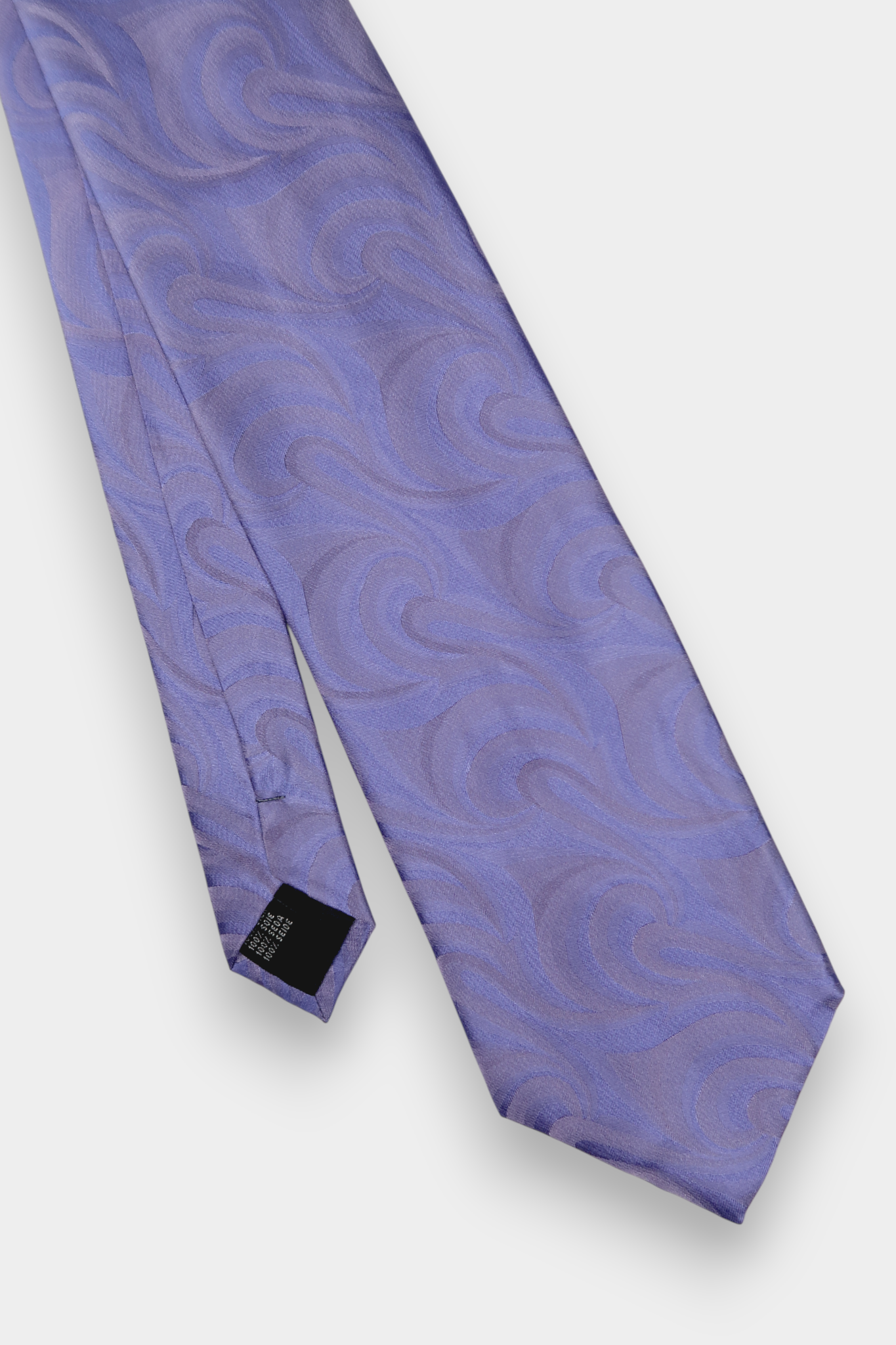 Song-Dynasty-Brocade-Silk-Classic-Tie-Lavender-Swirl-Jacquard