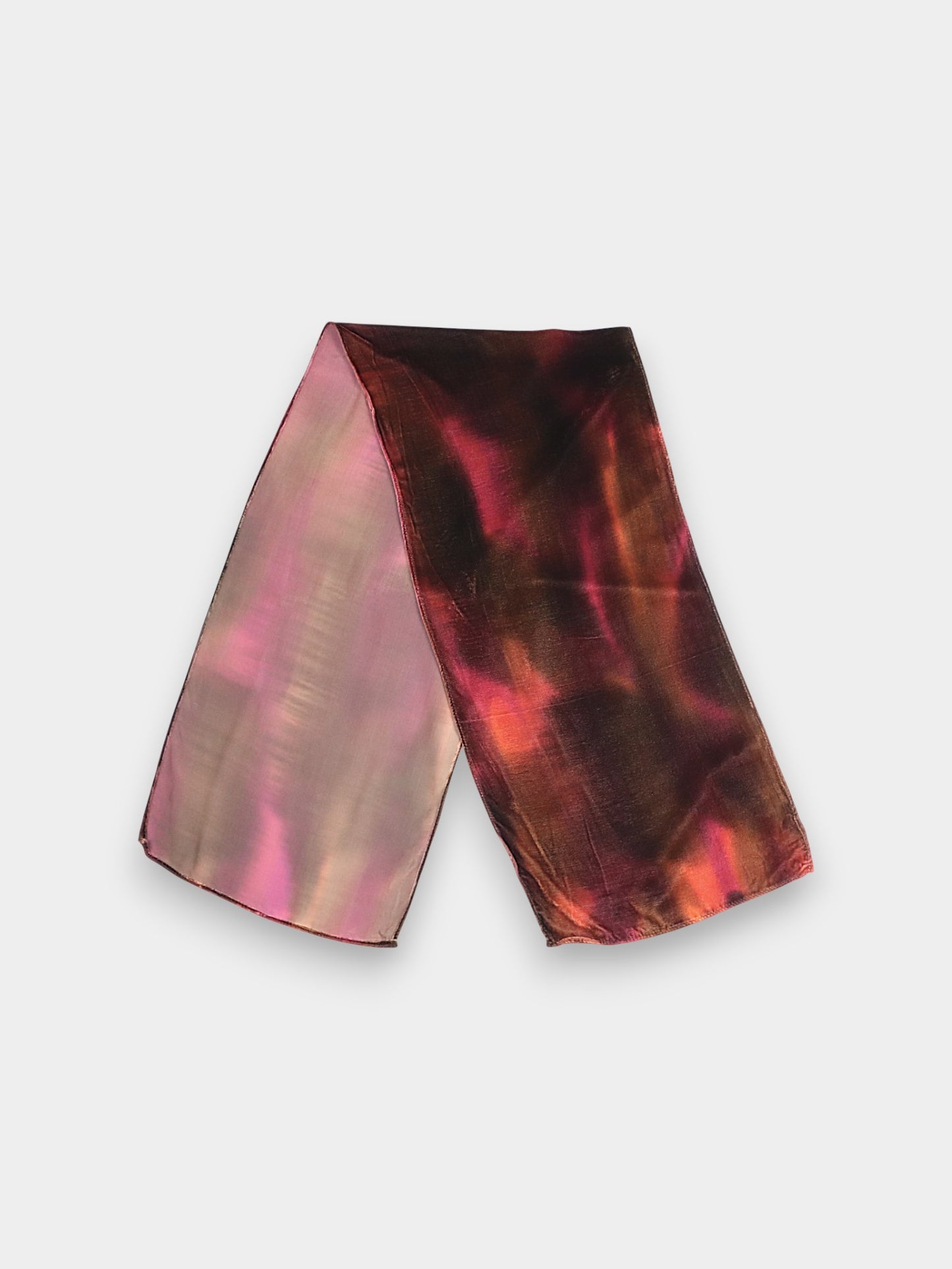 Mulberry Silk Velvet Gradient Scarf